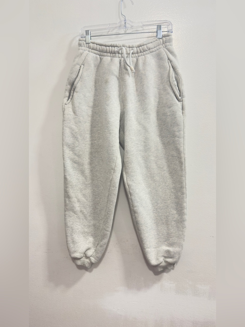 Alexander Wang Kids' Gray Fleece Jogger Sweatpants - Cozy Everyday Bottoms